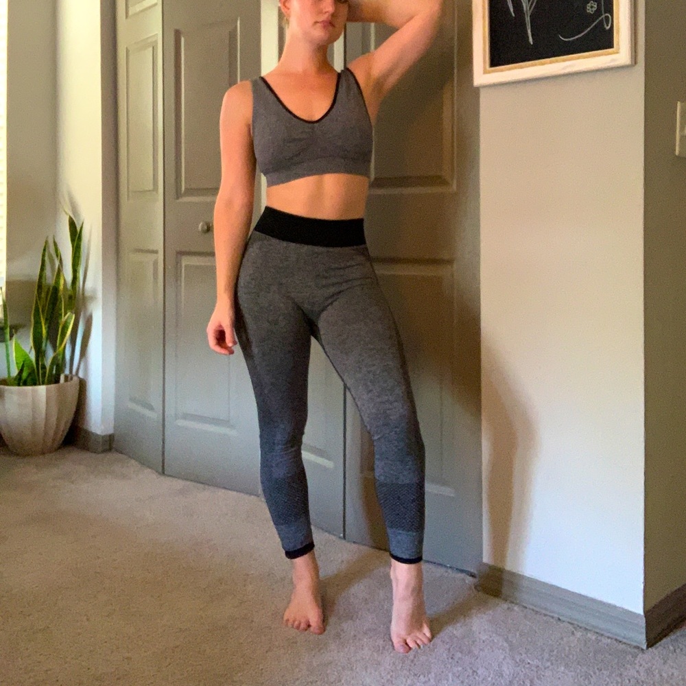 Matching Two Piece Athletic Outfit